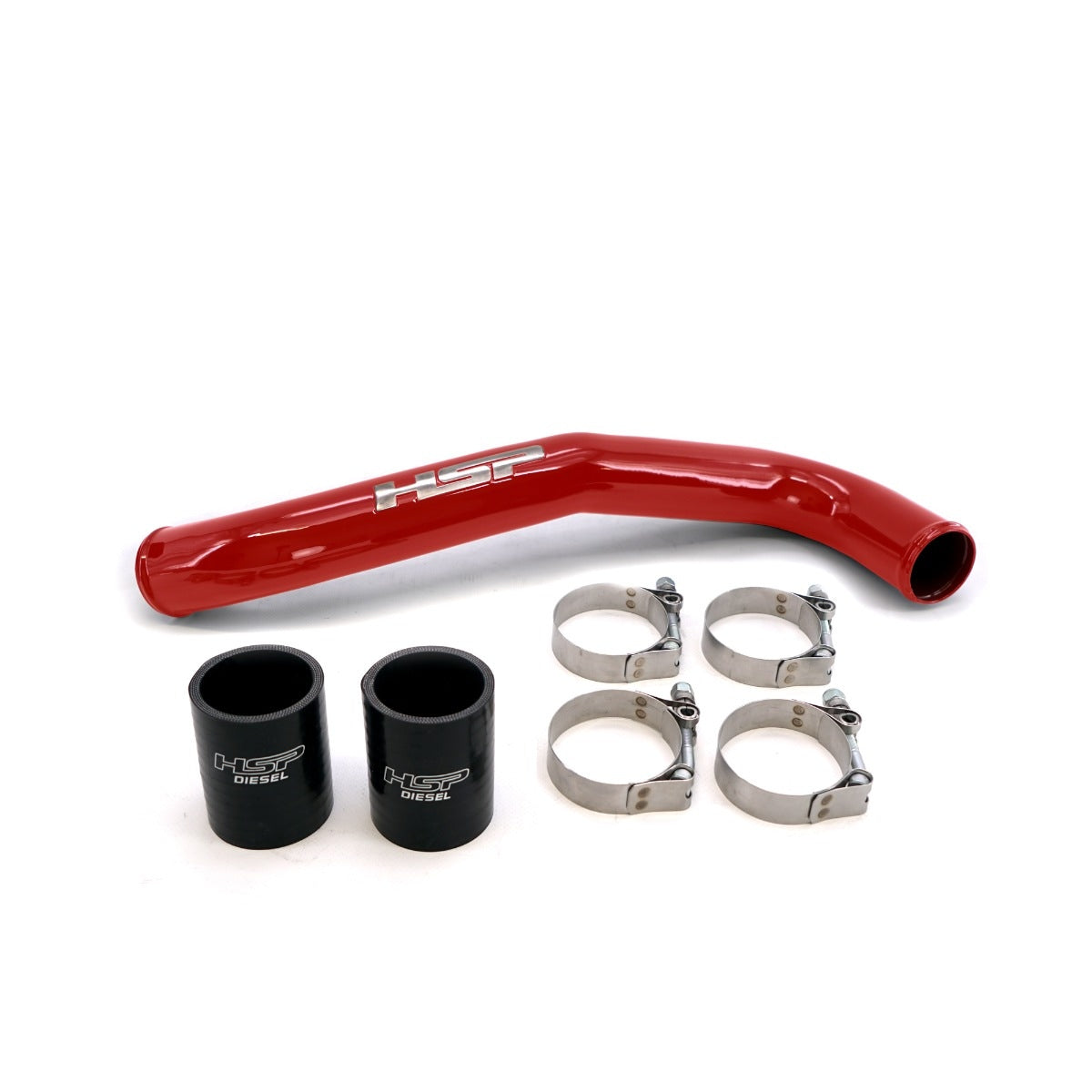 HSP Diesel L5P 2017-2019 Upper Coolant Tube - Flag Red - Flag Red