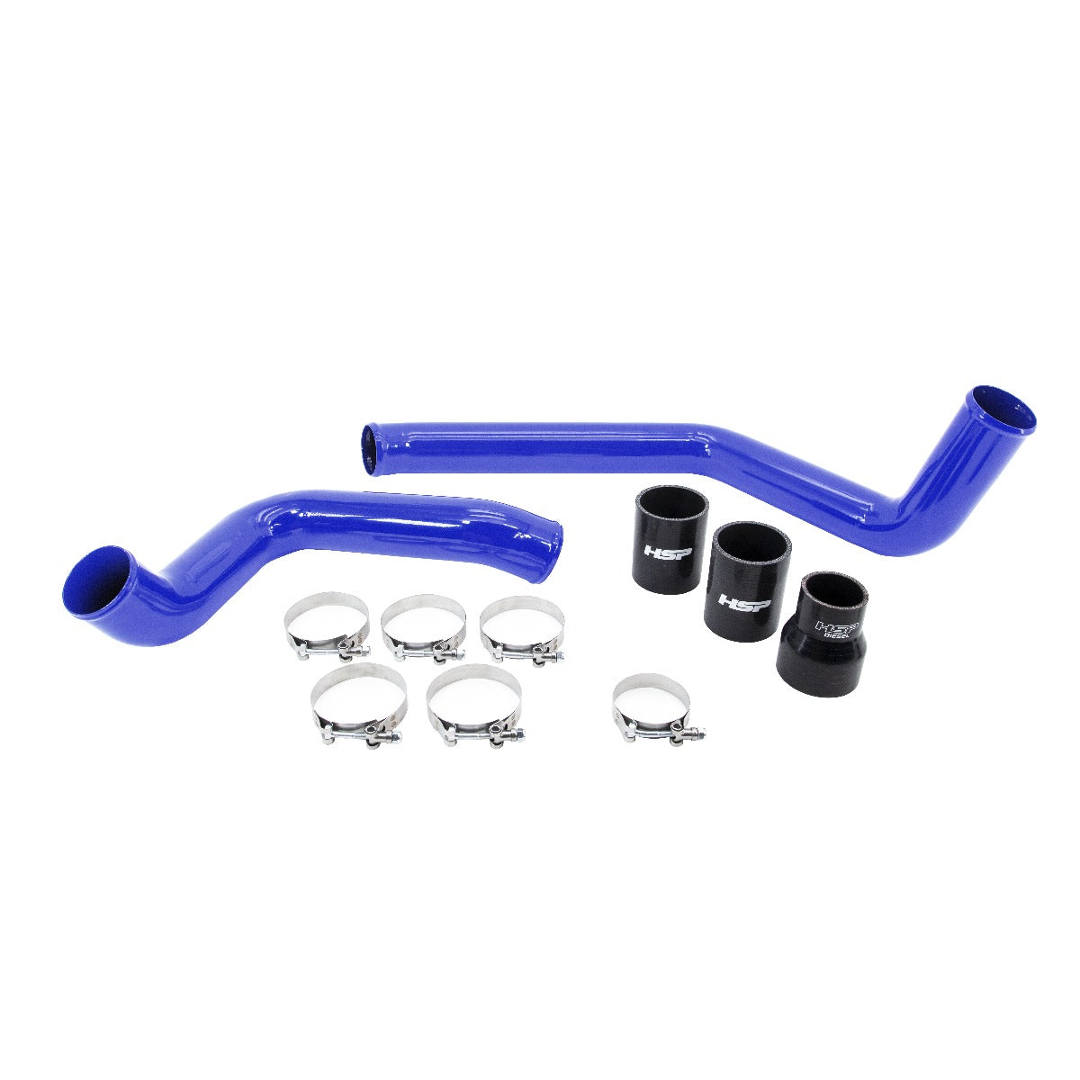 HSP Intercooler Bundle Kit For 2004.5-2005 Silverado/Sierra 2500/3500 Illusion Blueberry - Illusion Blueberry