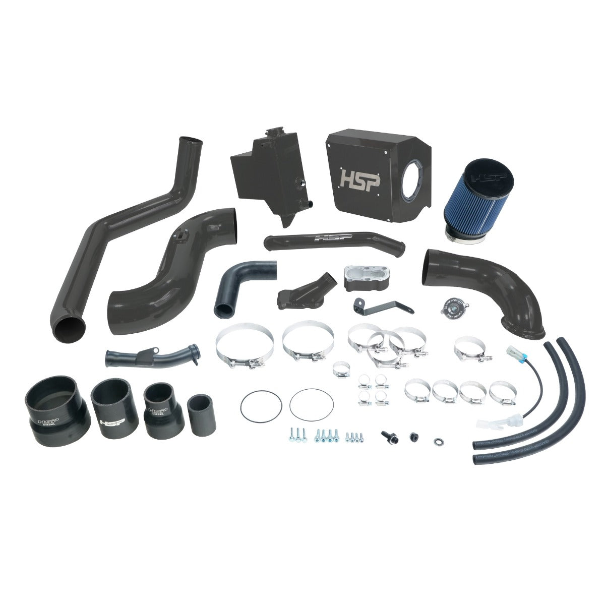 HSP Deluxe No Bridge/Cold Side Bundle Kit For 2007.5-2010 Silverado/Sierra 2500/3500 Kingsport Grey - Kingsport Grey
