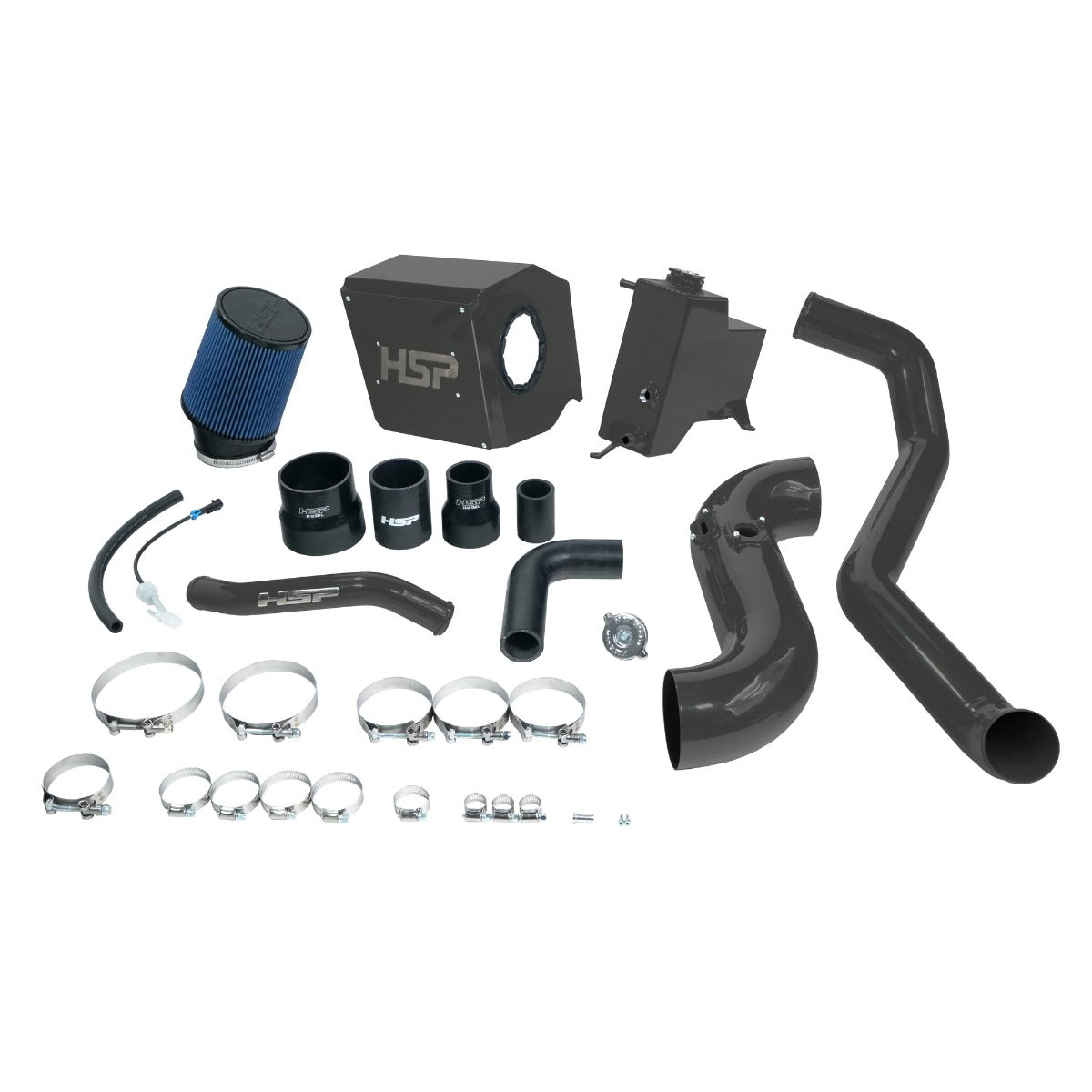 HSP Deluxe No Bridge/Cold Side Bundle Kit For 2013-2014 Silverado/Sierra 2500/3500 Kingsport Grey - Kingsport Grey