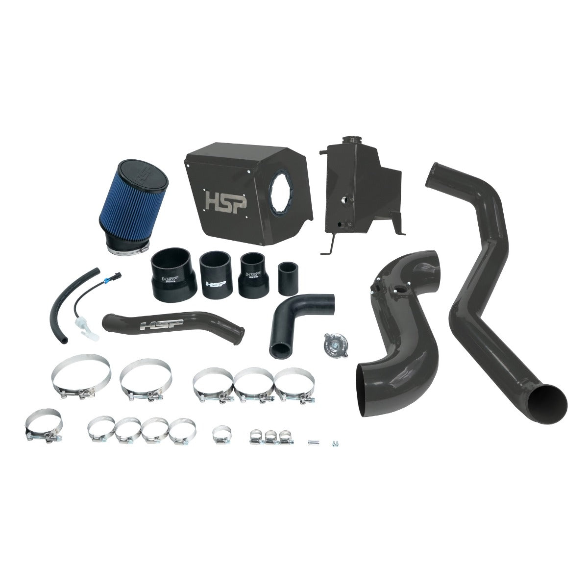 HSP Deluxe No Bridge/Cold Side Bundle Kit For 2015-2016 Silverado/Sierra 2500/3500 Kingsport Grey - Kingsport Grey