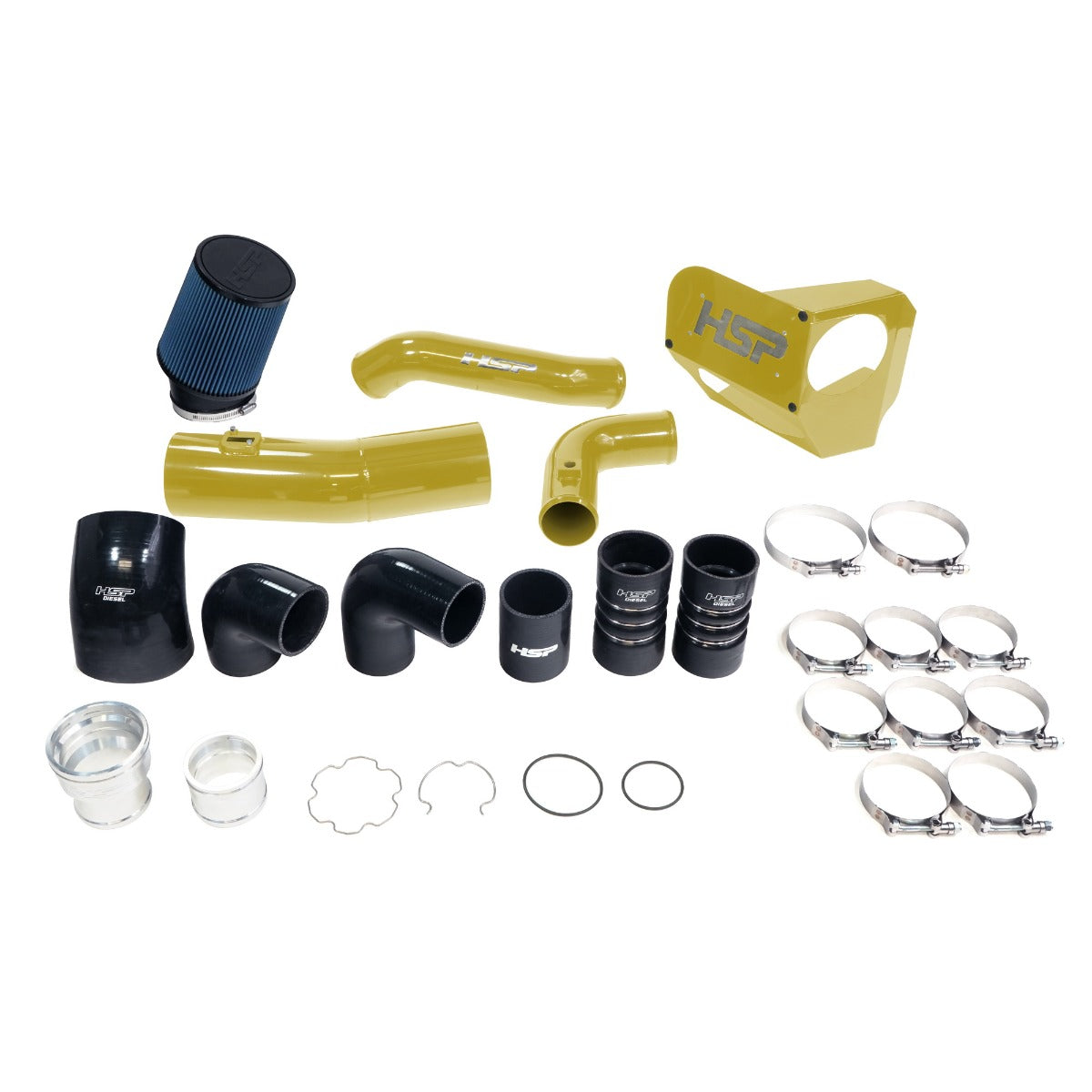HSP Intake And Intercooler Bundle Kit For 2020-2022 Ford Powerstroke F250/350 6.7 Liter-CUST - Custom Color