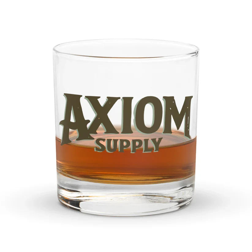 Axiom Supply Whiskey Time Glass