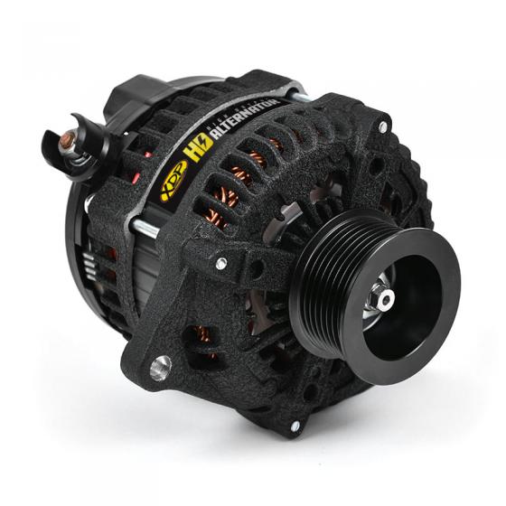 XDP Wrinkle Black HD High Output Alternator XD350 2011-2019 GM Truck