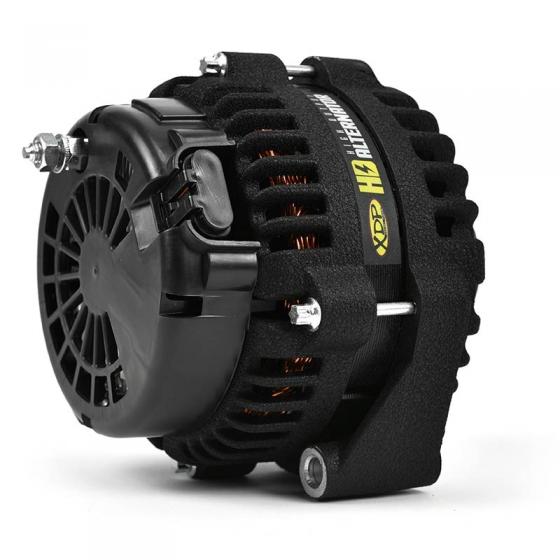XDP Wrinkle Black HD High Output Alternator XD355 2001-2007 GM Truck