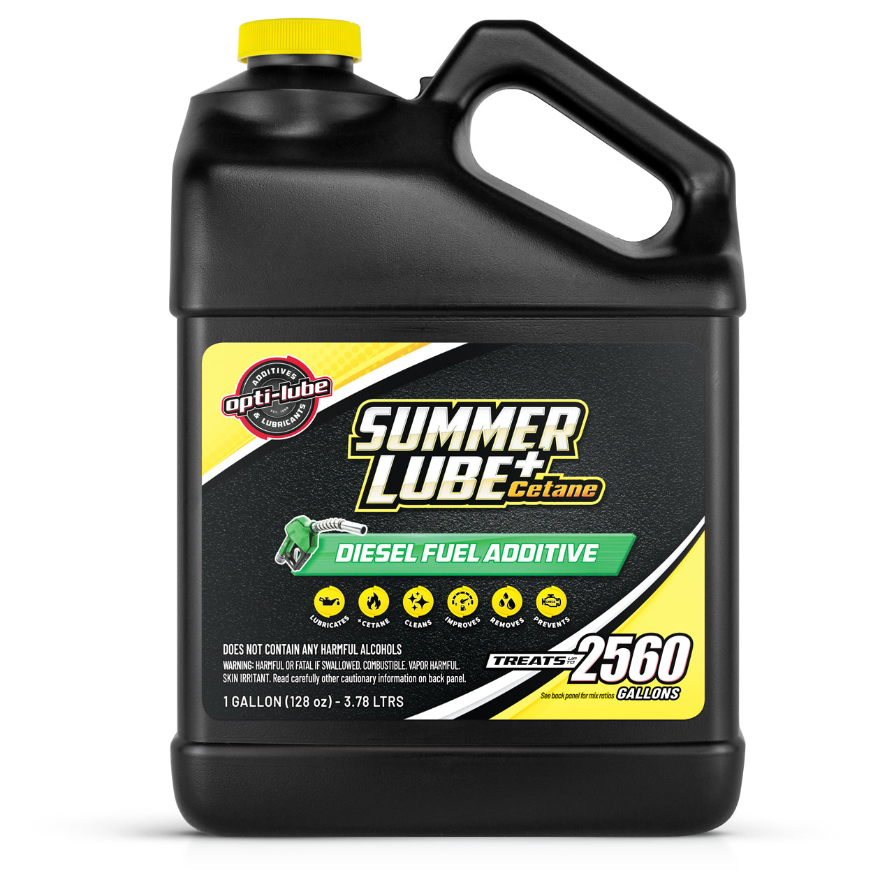 Optilube Summer Lube + Cetane Diesel Fuel Additive 1 Gallon Treats up to 2560 Gal