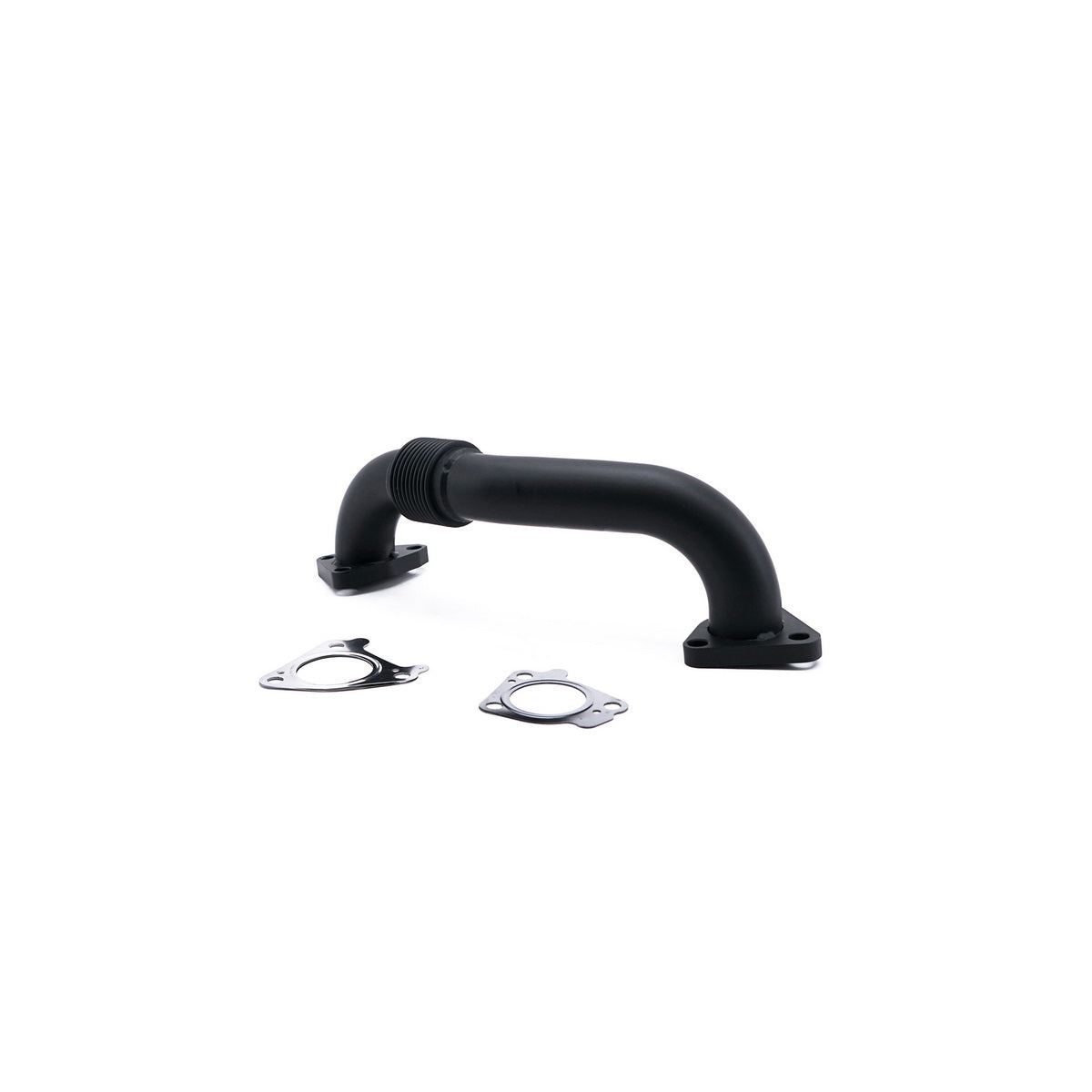 Exhaust For 2001-2016 Silverado/Sierra 2 Inch Replacement Driver Side Up-Pipe Ceramic HSP Diesel - Ceramic