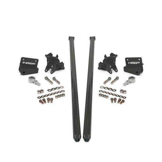 2001-2010 Silverado/Sierra 2500/3500 70 Inch Bolt On Traction Bars 3.5 Inch Axle Diameter Kingsport Grey - Kingsport Grey
