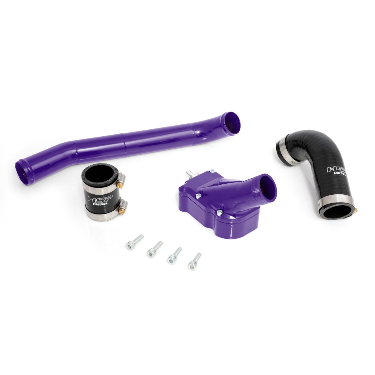 Billet Thermostat Housing Kit W/Coolant Return for 06-10 Chevrolet/GMC Duramax LBZ/LMM HSP Diesel