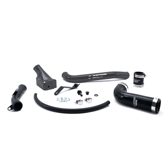 2006-2010 Silverado/Sierra 2500/3500 Billet Forward Facing Thermostat Housing Kit Kingsport Grey - Kingsport Grey