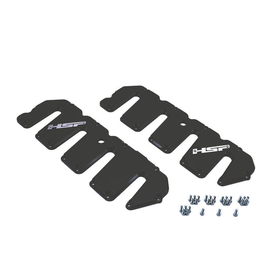 2004.5-2010 Silverado/Sierra 2500/3500 Billet Valve Covers Kingsport Grey - Kingsport Grey