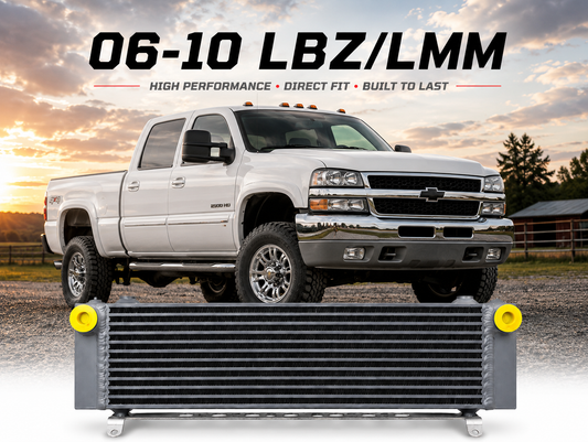 Fluidyne Heavy Duty Transmission Cooler for 2006-2010 LBZ & LMM Duramax | Chevy Silverado & GMC Sierra