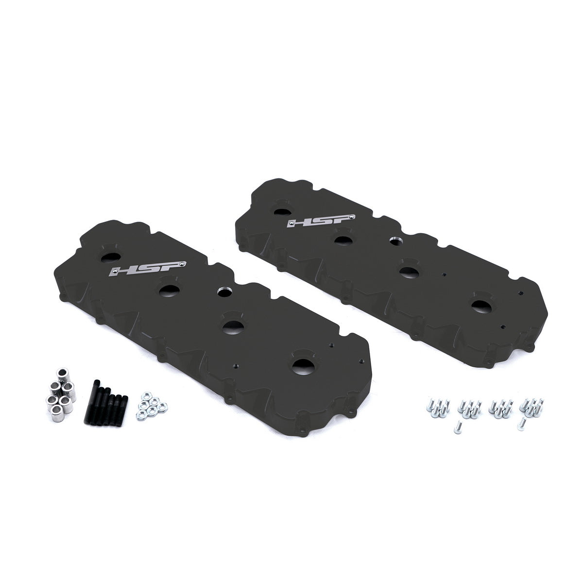2001-2004 Silverado/Sierra 2500/3500 Billet Valve Covers Kingsport Grey - Kingsport Grey