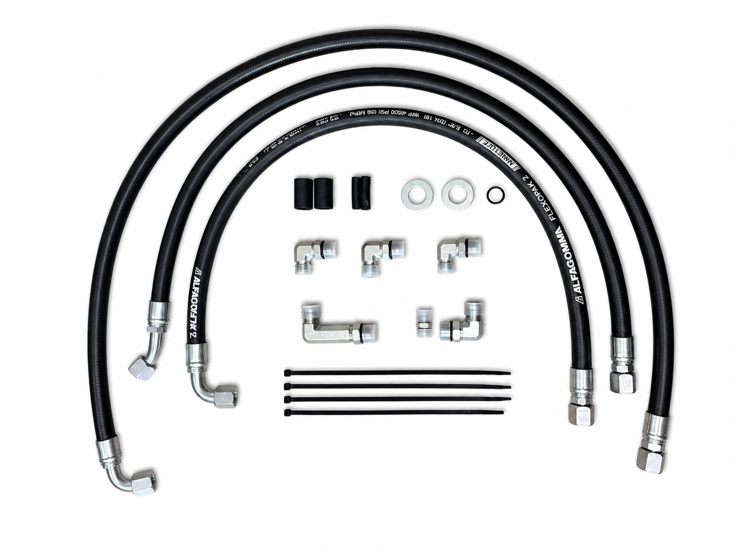 Duramax Transmission Cooler Line Kit 5/8" | Chevy Silverado & GMC Sierra 2001-2016