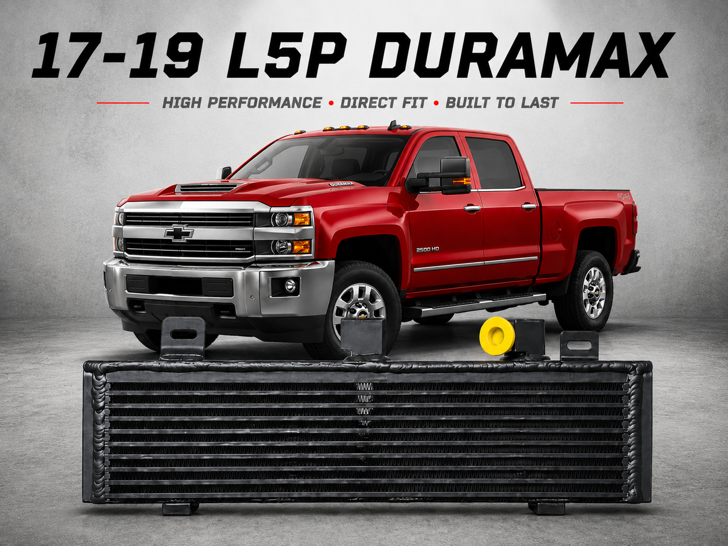 Fluidyne Heavy Duty Transmission Cooler for 2017-2019 L5P Duramax | Chevy Silverado & GMC Sierra