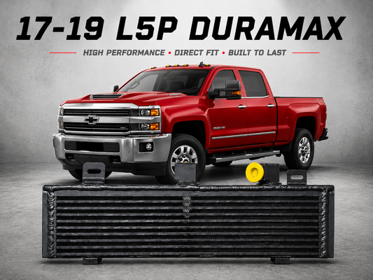 Fluidyne Heavy Duty Transmission Cooler for 2017-2019 L5P Duramax | Chevy Silverado & GMC Sierra