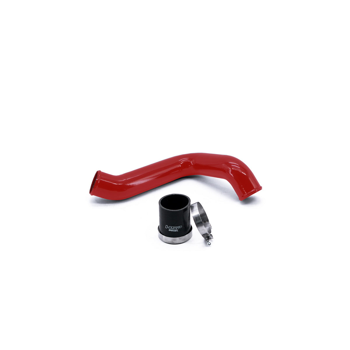 2004.5-2005 Chevrolet / GMC HSP Cold Side Tube to HSP Bridge HSP Diesel - Flag Red
