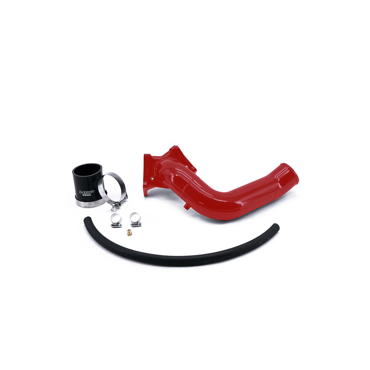 2004.5-2005 Chevrolet / GMC Max Flow Bridge to HSP Cold Side HSP Diesel - Flag Red