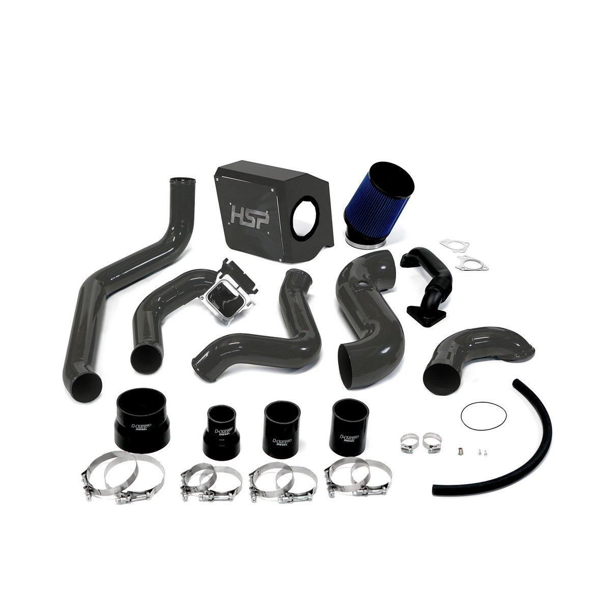 2004.5-2005 Silverado/Sierra 2500/3500 Max Air Flow Bundle Kingsport Grey - Kingsport Grey