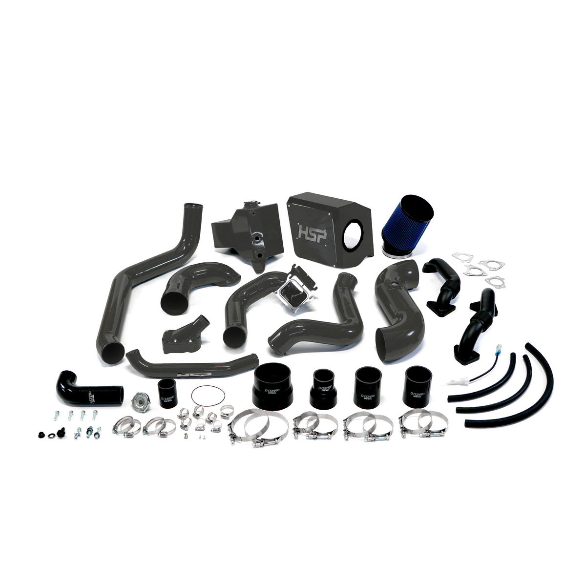 2004.5-2005 Silverado/Sierra 2500/3500 Deluxe Max Air Flow Bundle Kingsport Grey - Kingsport Grey