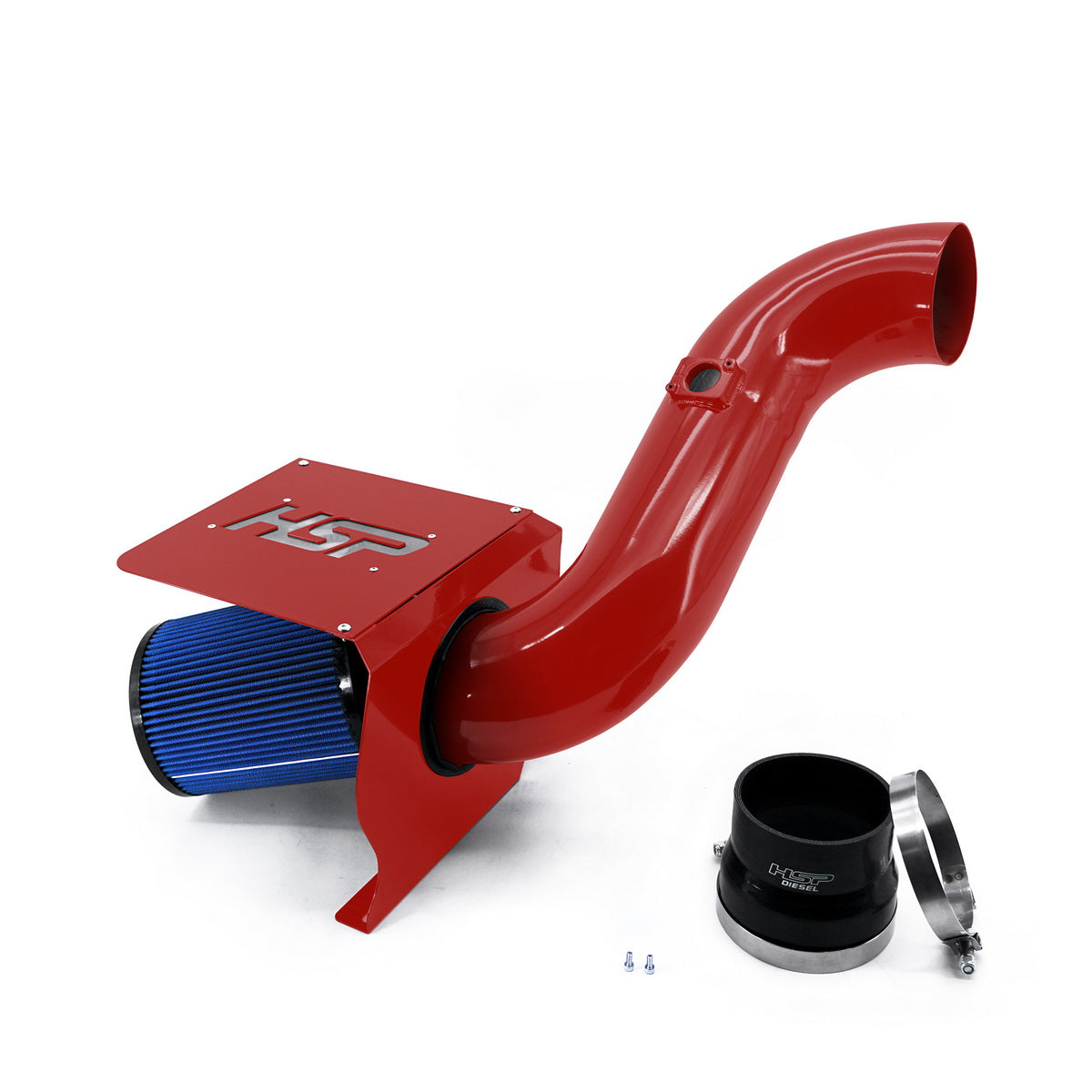 2006-2007 Chevrolet / GMC Cold Air Intake HSP Diesel - Flag Red
