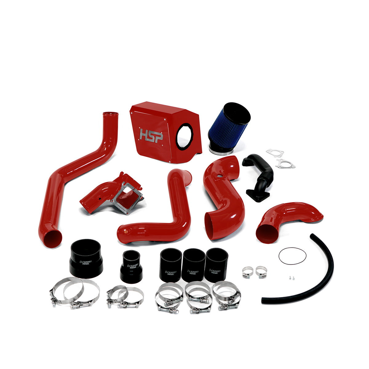 2006-2007 Chevrolet / GMC Max Air Flow Bundle HSP Diesel - Flag Red