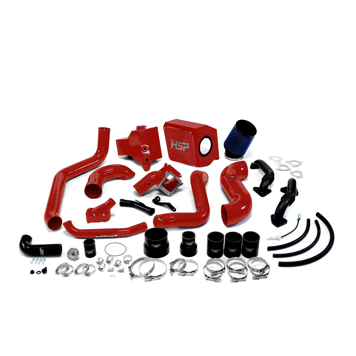 2006-2007 Chevrolet / GMC Deluxe Max Air Flow Bundle HSP Diesel - Flag Red