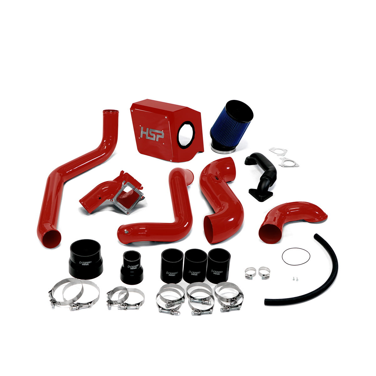 2007.5-2010 Chevrolet / GMC Max Air Flow Bundle HSP Diesel - Flag Red