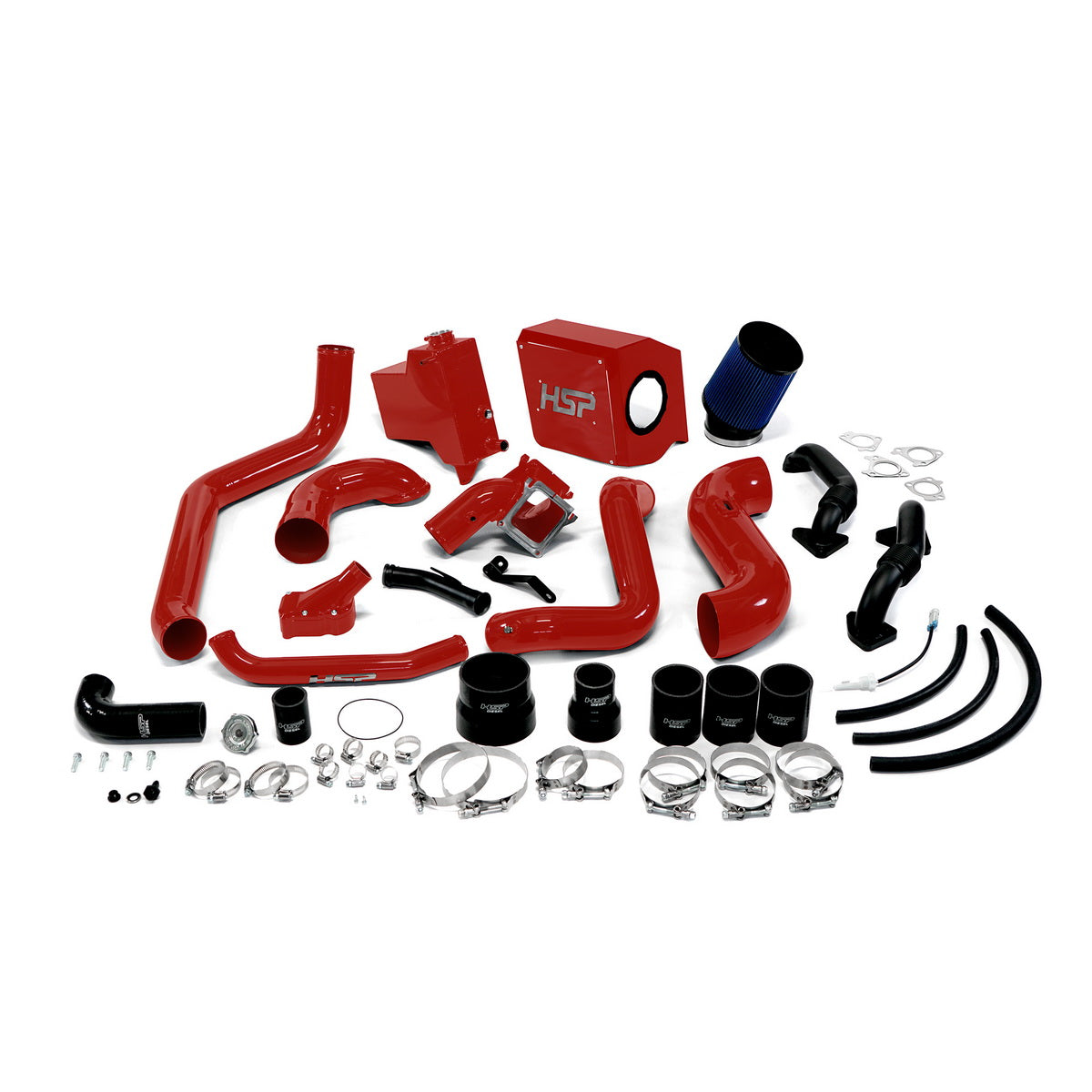 2007.5-2010 Chevrolet / GMC Deluxe Max Air Flow Bundle HSP Diesel - Flag Red