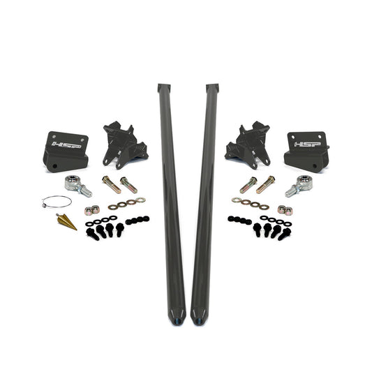 2011-2019 Silverado/Sierra 2500/3500 70 Inch Bolt On Traction Bars 4 Inch Axle Diameter Kingsport Grey - Kingsport Grey