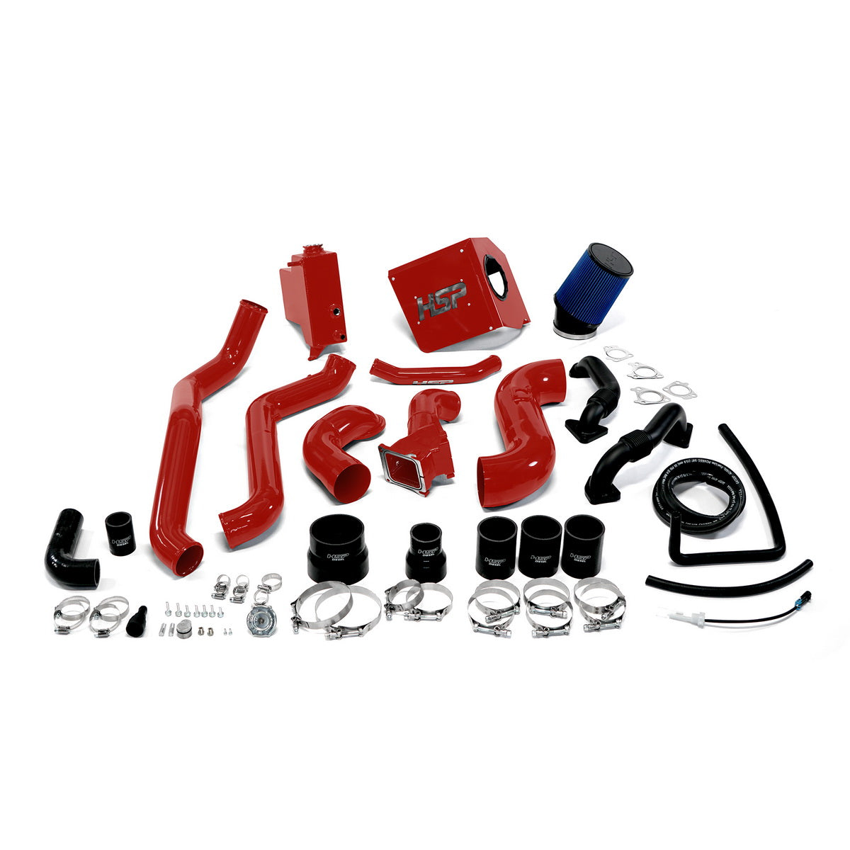 2011-2012 Chevrolet / GMC Deluxe Max Air Flow Bundle HSP Diesel - Flag Red