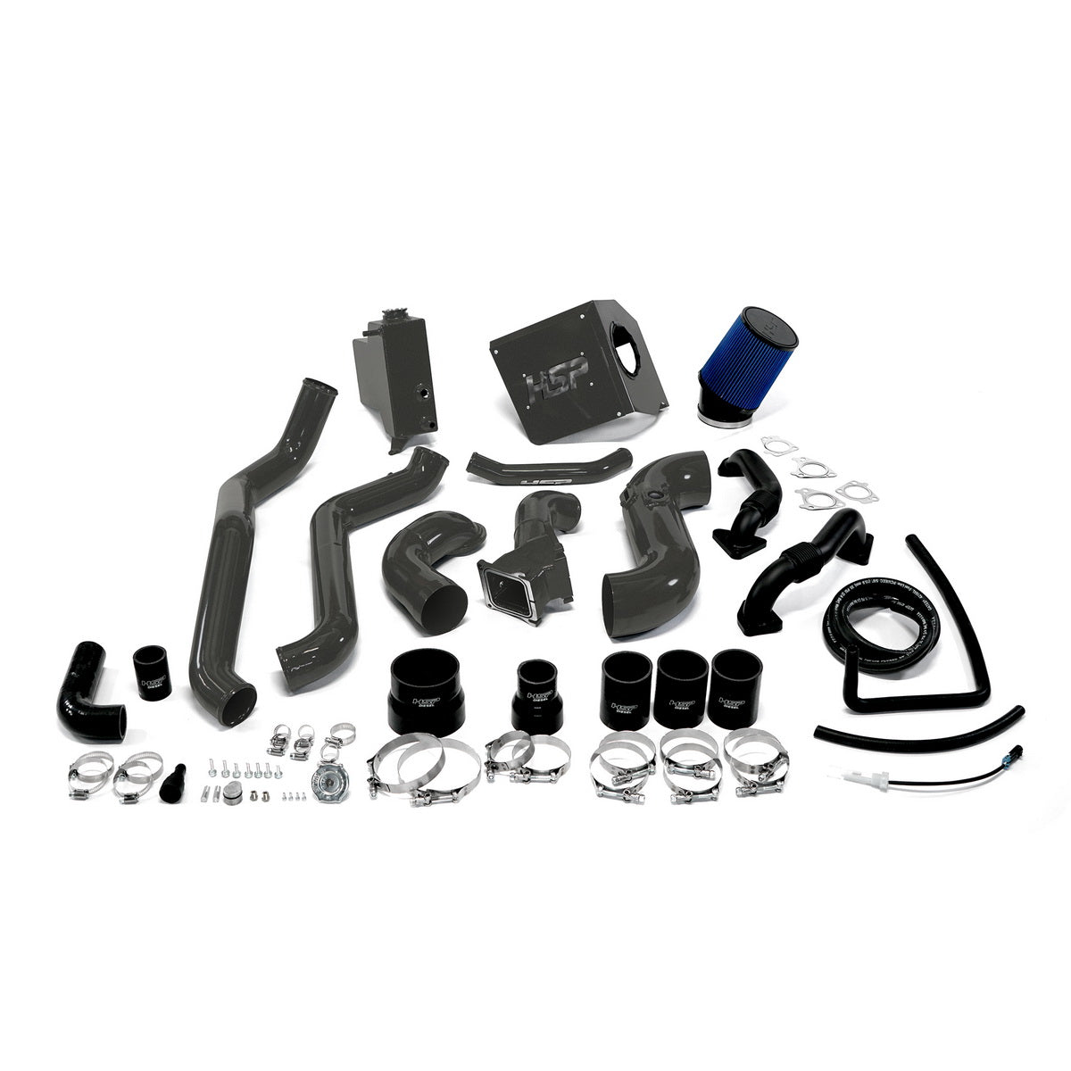 2013-2014 Silverado/Sierra 2500/3500 Deluxe Max Air Flow Bundle Kingsport Grey - Kingsport Grey