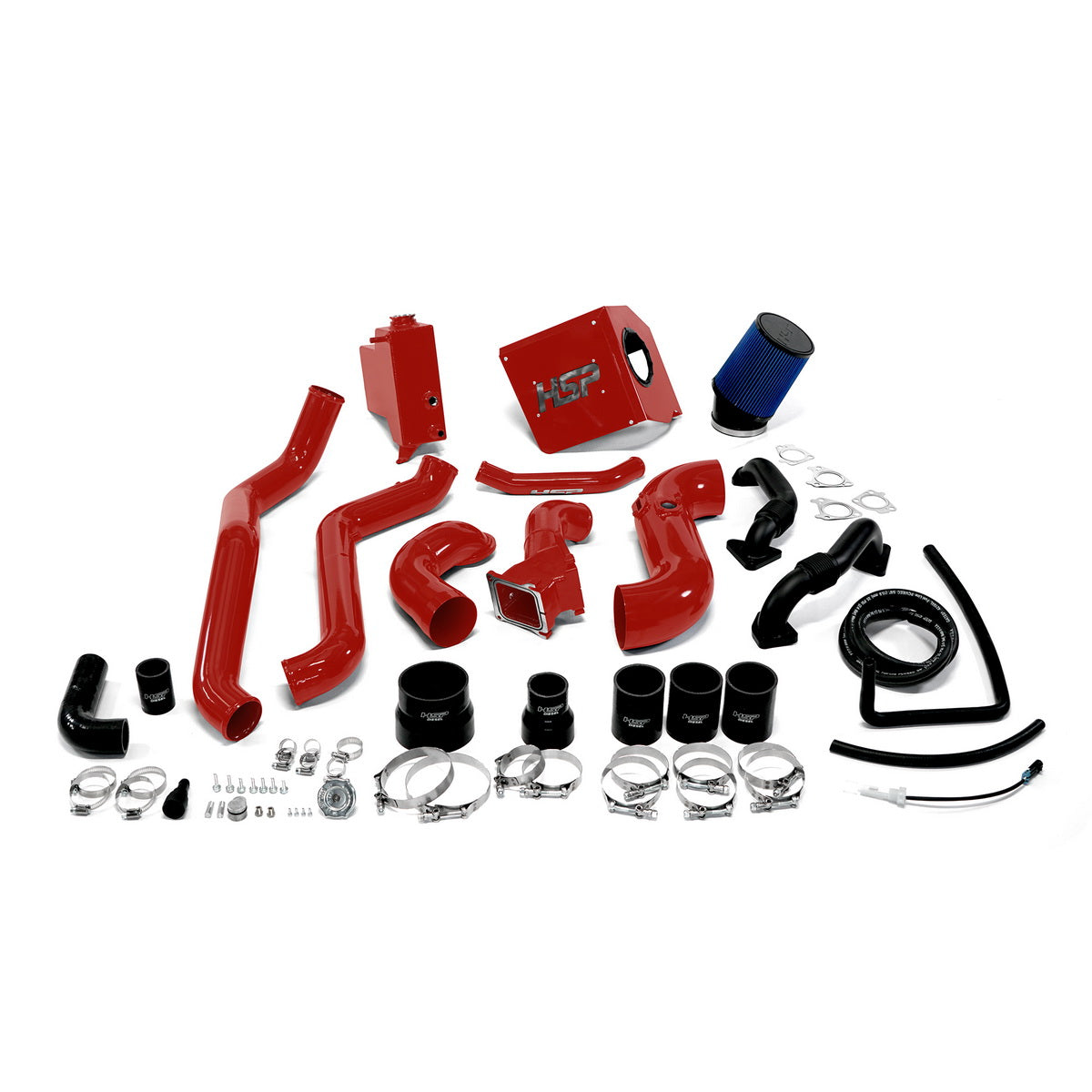 2013-2014 Chevrolet / GMC Deluxe Max Air Flow Bundle HSP Diesel - Flag Red