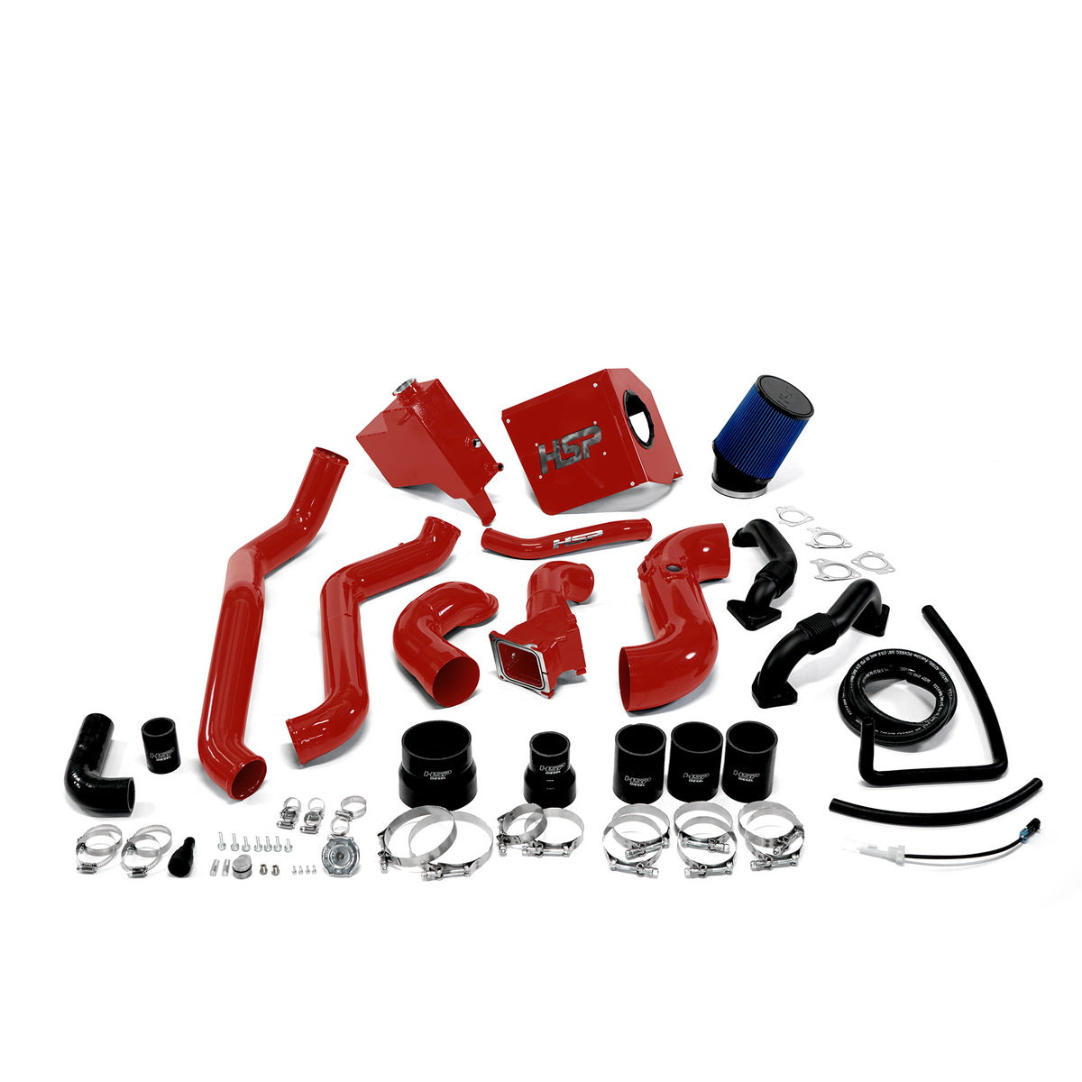 2015-2016 Chevrolet / GMC Deluxe Max Air Flow Bundle HSP Diesel - Flag Red
