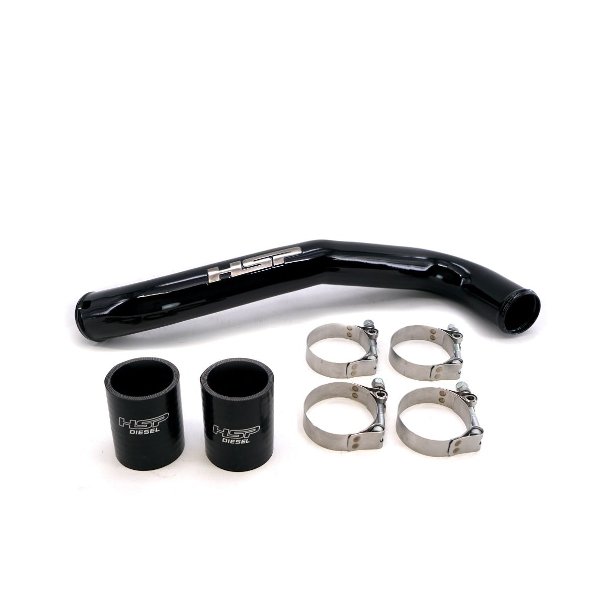 HSP Diesel L5P 2017-2019 Upper Coolant Tube - Ink Black - Ink Black