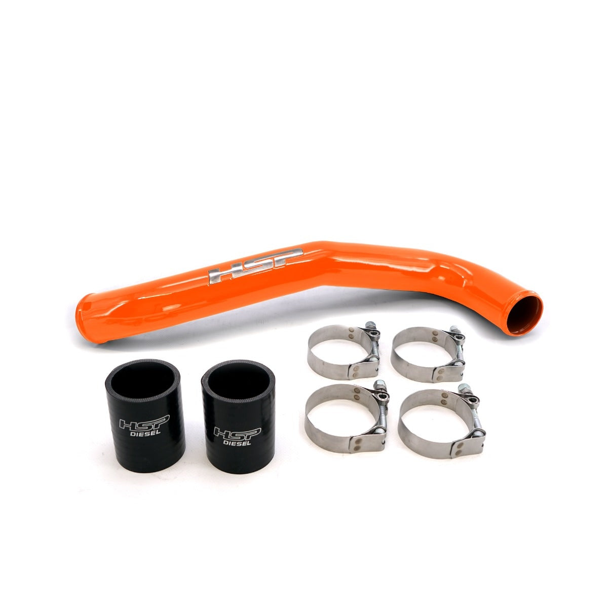 HSP Diesel L5P 2017-2019 Upper Coolant Tube - M&M Orange - M&M Orange