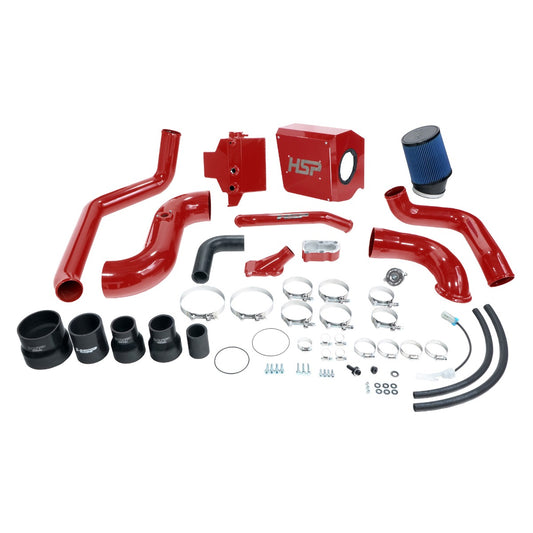 HSP Deluxe No Bridge/Cold Side Bundle Kit For 2004.5-2005 Silverado/Sierra 2500/3500-Flag Red - Flag Red