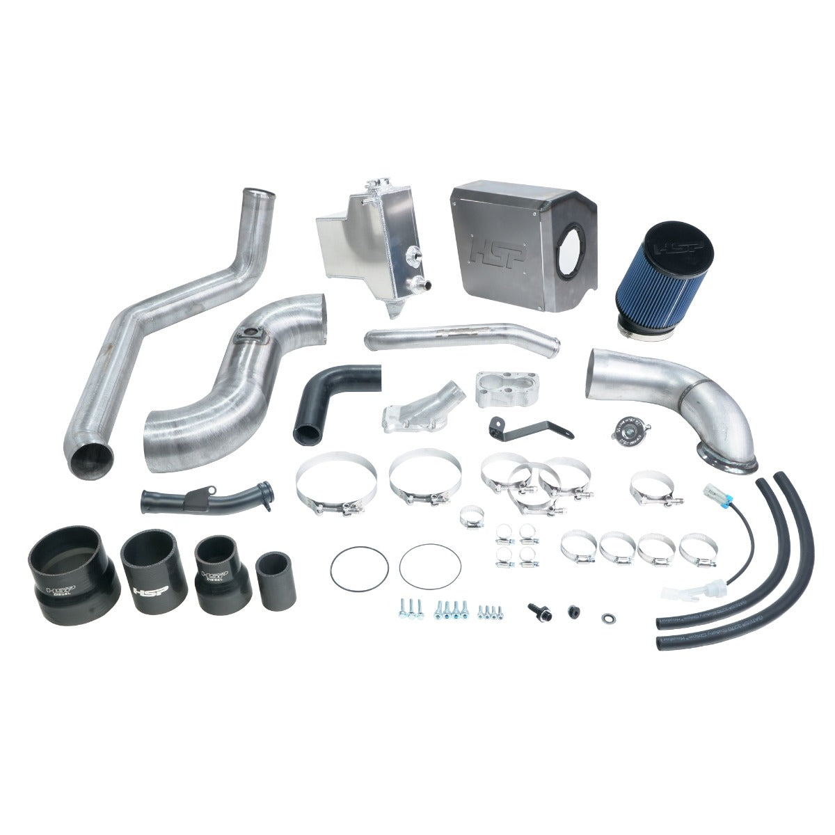 HSP Deluxe No Bridge/Cold Side Bundle Kit For 2006-2007 Silverado/Sierra 2500/3500-RAW - Raw
