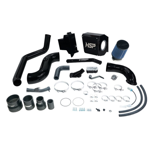 HSP Deluxe No Bridge/Cold Side Bundle Kit For 2007.5-2010 Silverado/Sierra 2500/3500-Silk Stain Black - Silk Satin Black