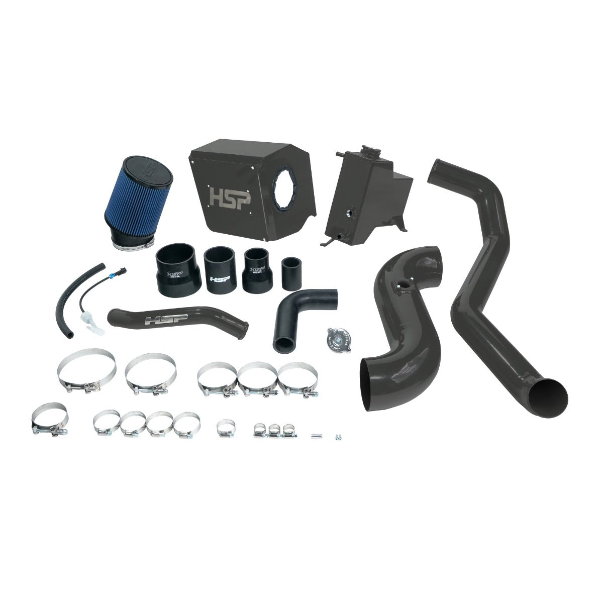 HSP Deluxe No Bridge/Cold Side Bundle Kit For 2011-2012 Silverado/Sierra 2500/3500 Kingsport Grey - Kingsport Grey