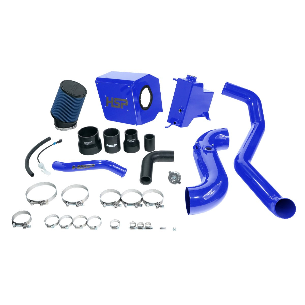 HSP Deluxe No Bridge/Cold Side Bundle Kit For 2013-2014 Silverado/Sierra 2500/3500 Illusion Blueberry - Illusion Blueberry