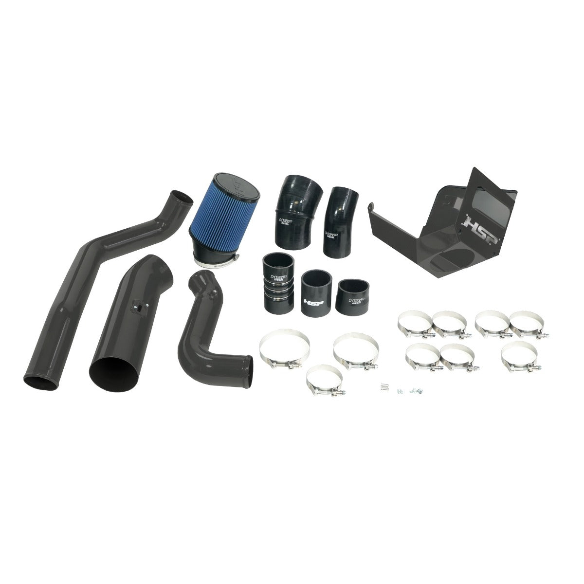 HSP Max Air Flow Bundle Kit For 2017-2019 Silverado/Sierra 2500/3500 Kingsport Grey - Kingsport Grey