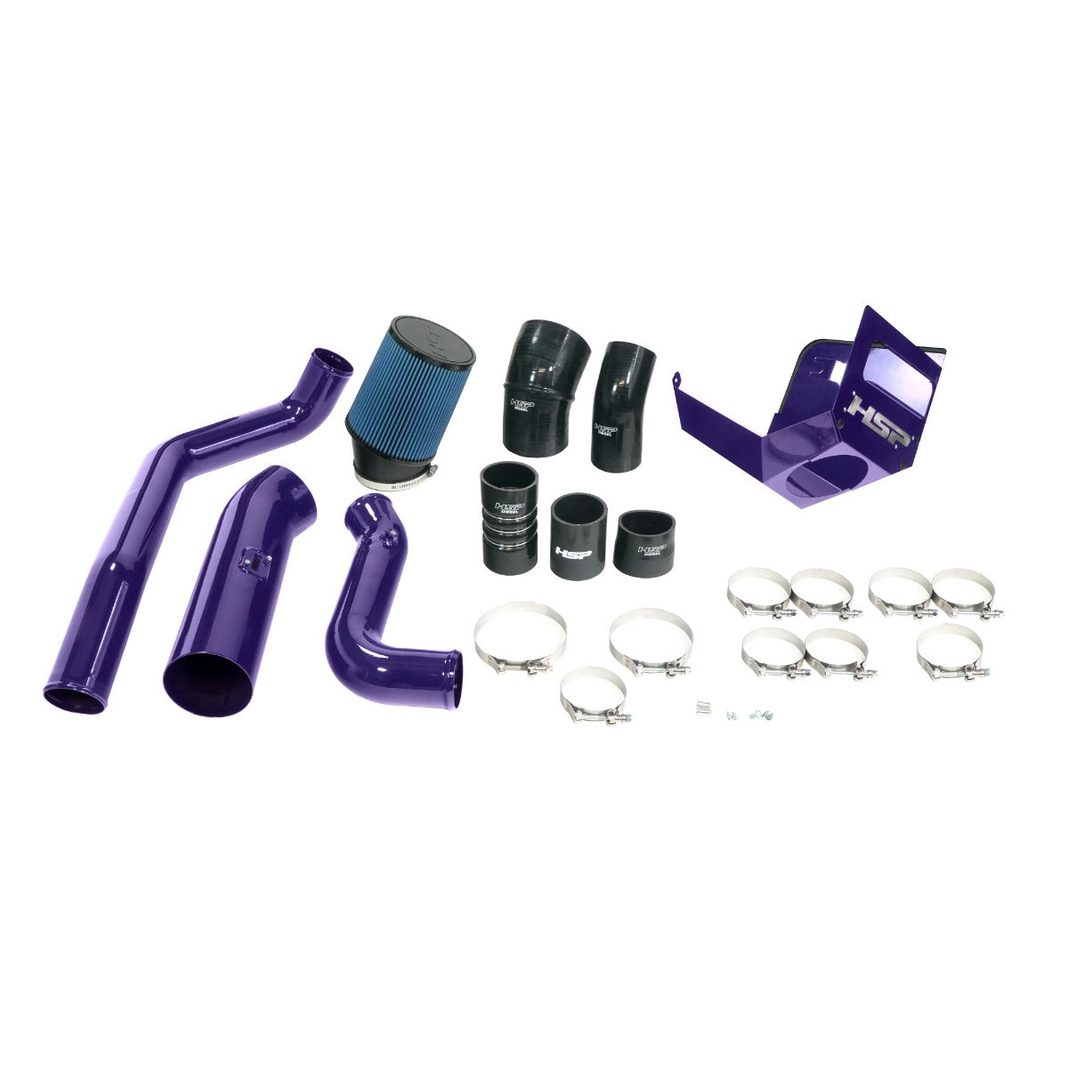 HSP Max Air Flow Bundle Kit For 2017-2019 Silverado/Sierra 2500/3500-Illusion Purple - Illusion Purple