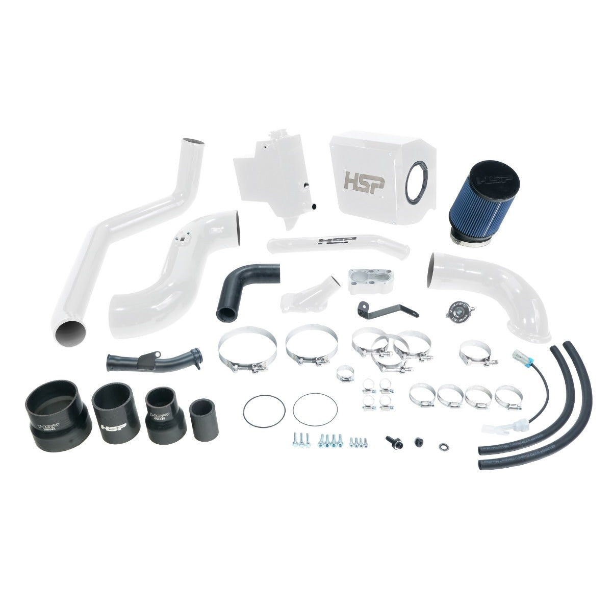 Deluxe No Bridge/Cold Side Bundle Kit For 2007.5-2010 Chevrolet/GMC HSP Diesel