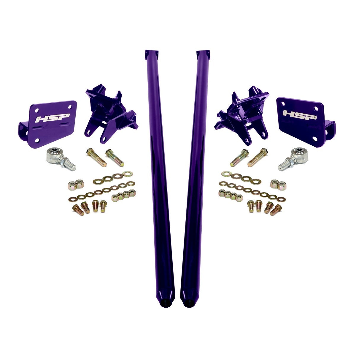 HSP Traction Bars For 2011-2017 Ford Powerstroke 6.7L F250 F350 SRW (RCLB)-CP - Illusion Purple