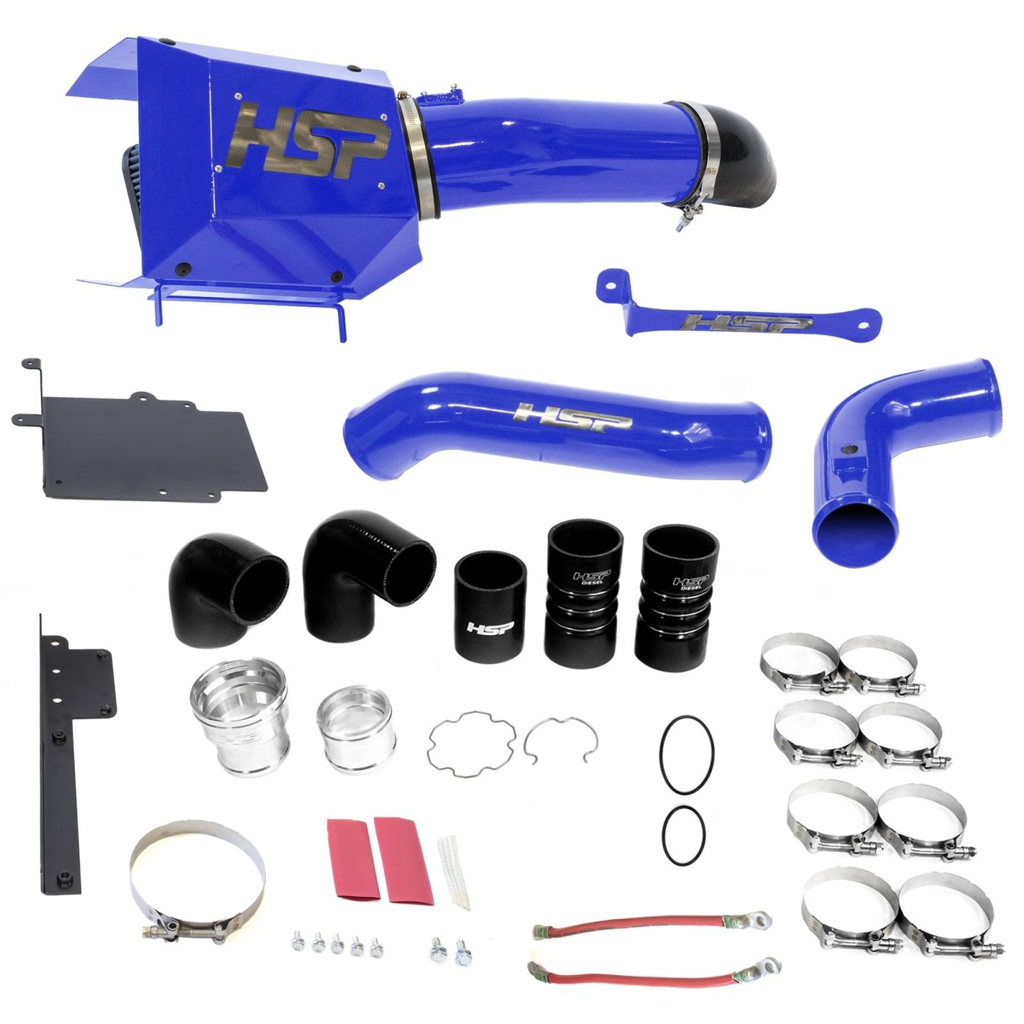 Intake And Intercooler Bundle Kit For 17-19 Ford Powerstroke F250/350 6.7L HSP Diesel