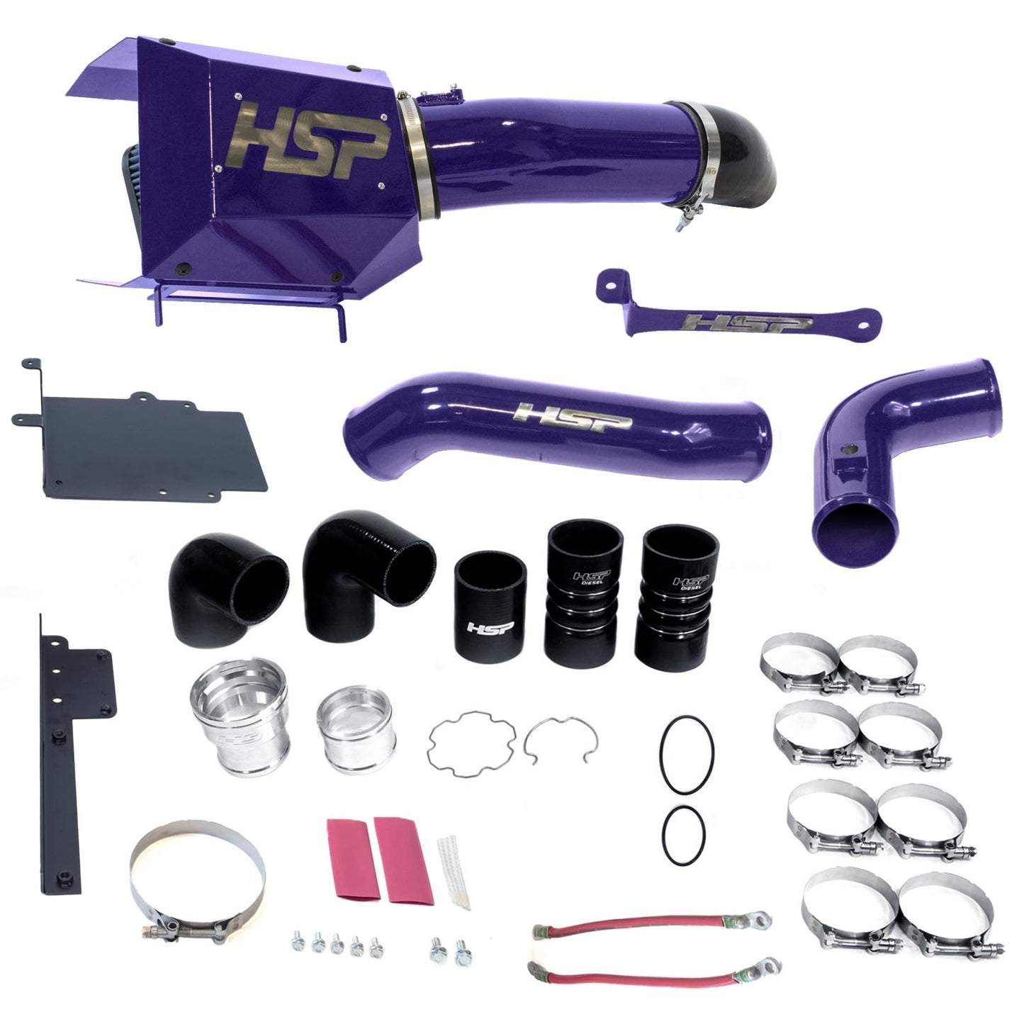 Intake And Intercooler Bundle Kit For 17-19 Ford Powerstroke F250/350 6.7L HSP Diesel