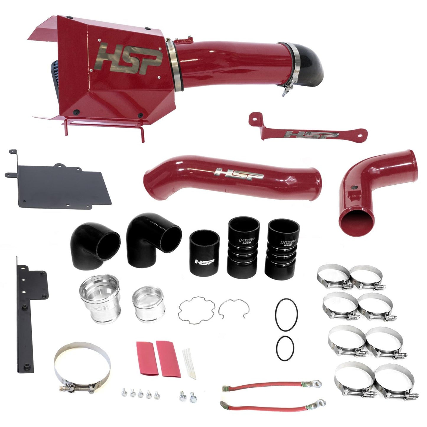 Intake And Intercooler Bundle Kit For 17-19 Ford Powerstroke F250/350 6.7L HSP Diesel