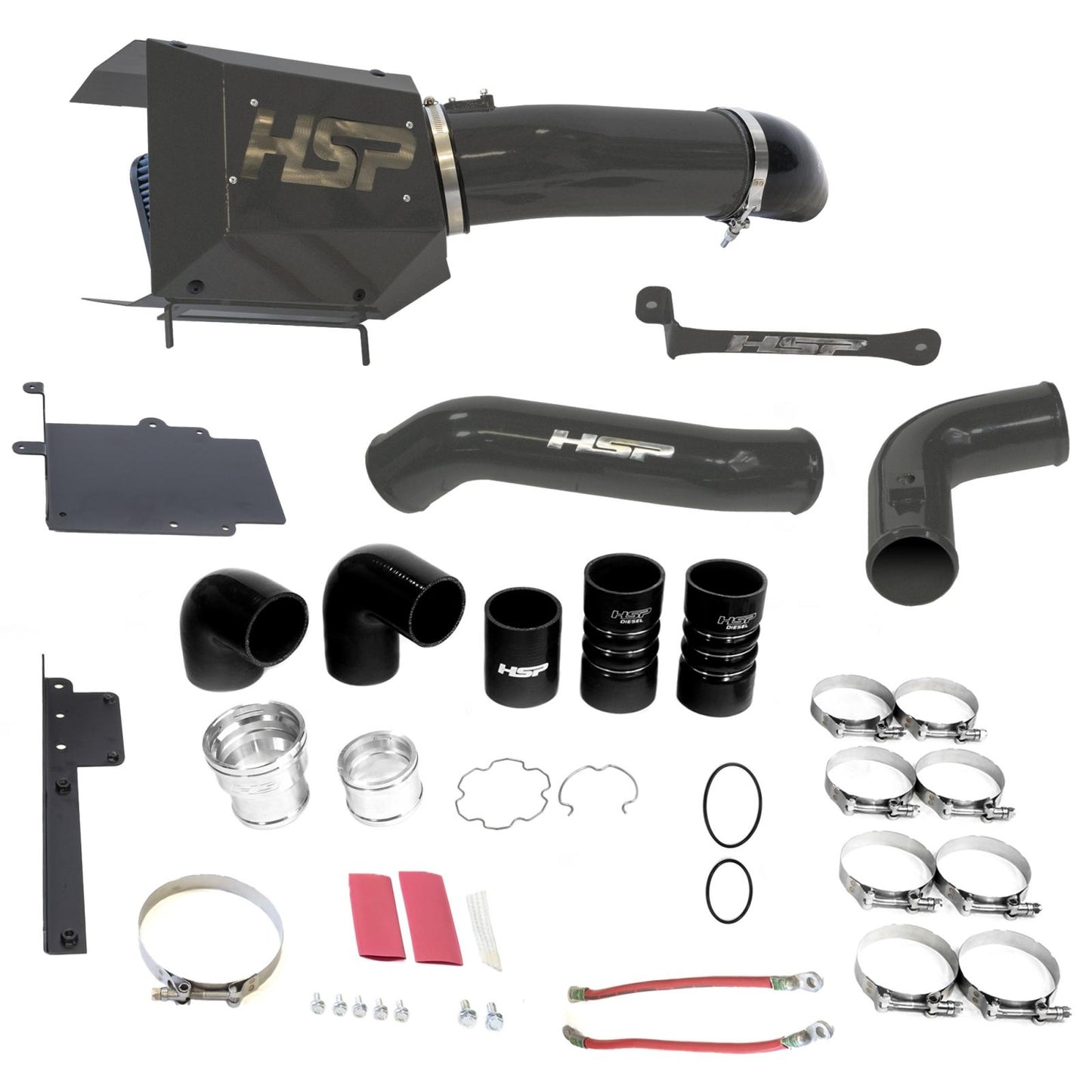 Intake And Intercooler Bundle Kit For 17-19 Ford Powerstroke F250/350 6.7L HSP Diesel