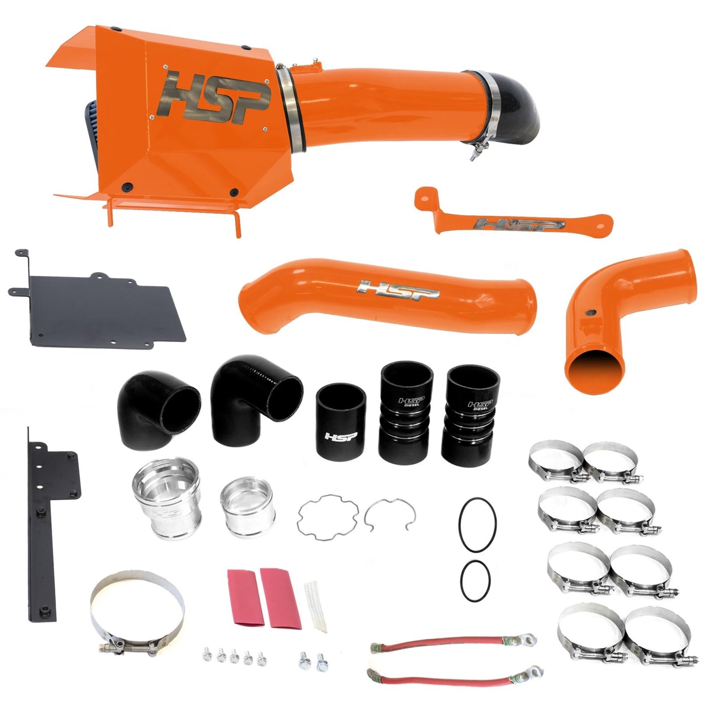 Intake And Intercooler Bundle Kit For 17-19 Ford Powerstroke F250/350 6.7L HSP Diesel